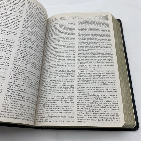 KJV King James Version Holy Bible Book Red‎ Letter Zondervan Religious Vtg 2002 - Picture 13 of 16